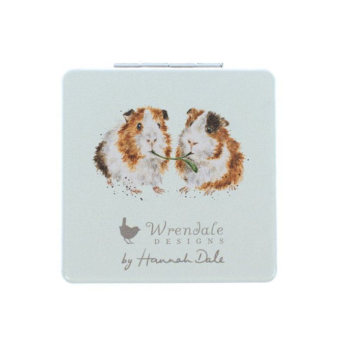 Wrendale Piggy in the Middle Compact Mirror Back