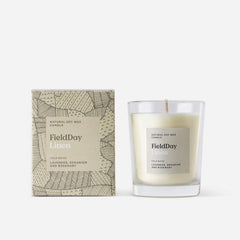 Field Day Linen Candle
