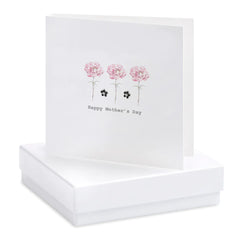 Boxed Happy Mother's Day Earring Card