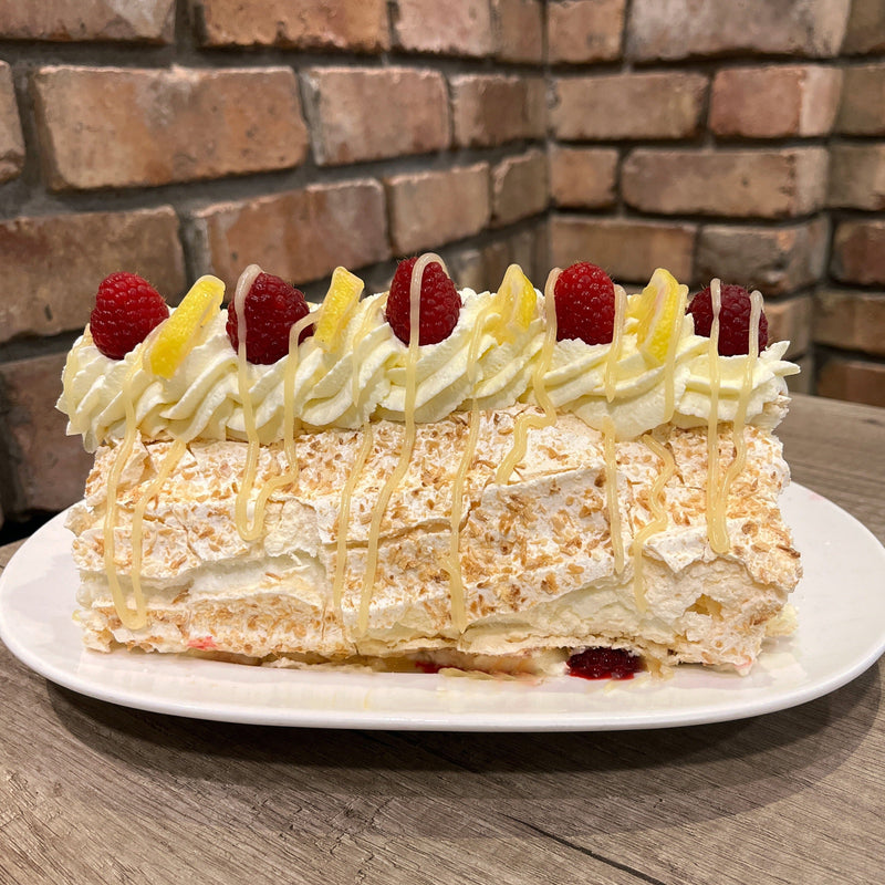 Alexanders Raspberry & Lemon Rolled Pavlova (Click & Collect)