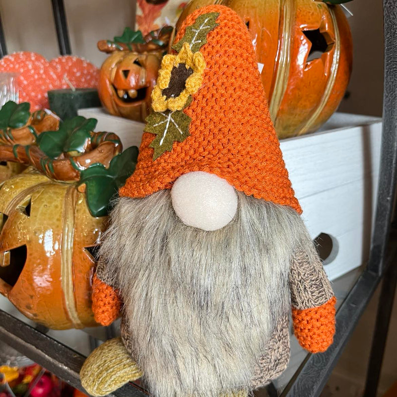 Autumn Gonk with Knitted Hat