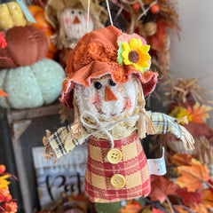 Mini Scarecrow - red