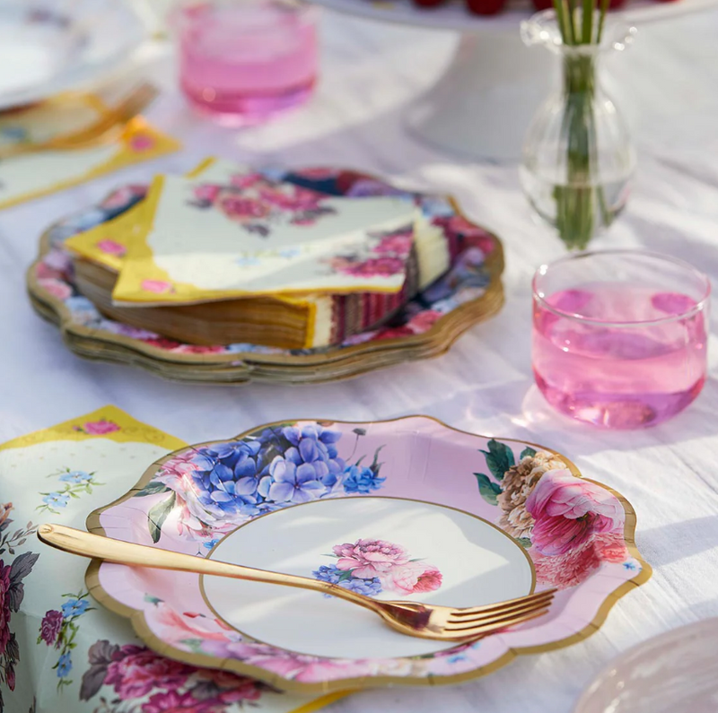 Alexanders Giftstore Floral Paper Plates Gifts Stationery Alexanders of Markethill