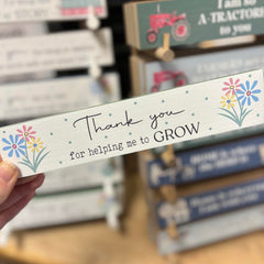 Thank You Wooden Plaque
