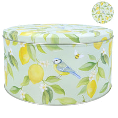 Blue Tits & Meadows Cake Tin