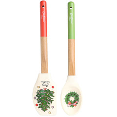 Cath Kidston Christmas Wreath Silicone Spatula & Spoon Set