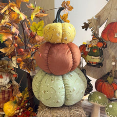 Autumn Soft Stacked Pumpkins