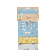 English Meadow By Cooksmart set of 3 Tea Towels