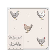 Farmers Kitchen Set of 4 Coasters
