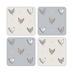 Farmers Kitchen Set of 4 Coasters