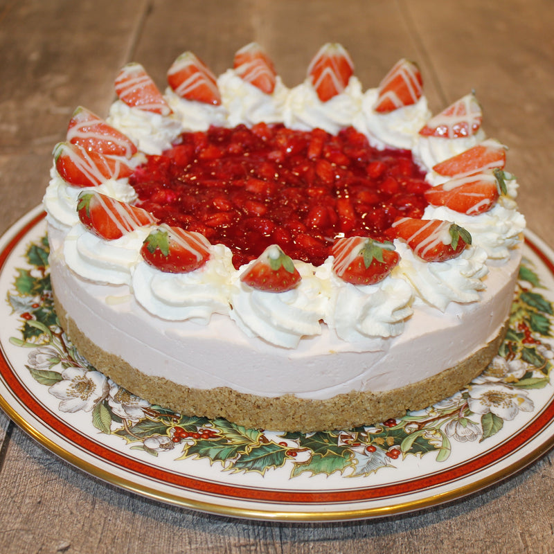 Alexanders Strawberry & White Chocolate Cheesecake