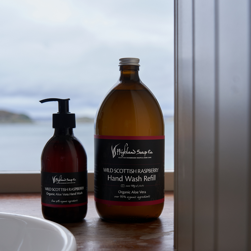 Highland Soap Co. Wild Scottish Raspberry Hand Wash